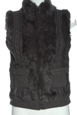 Westen>Oakwood Strickweste Größe 36 hellgrau