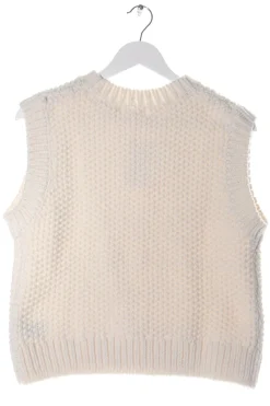 Westen>H&M Strickweste Größe 38 wollweiß