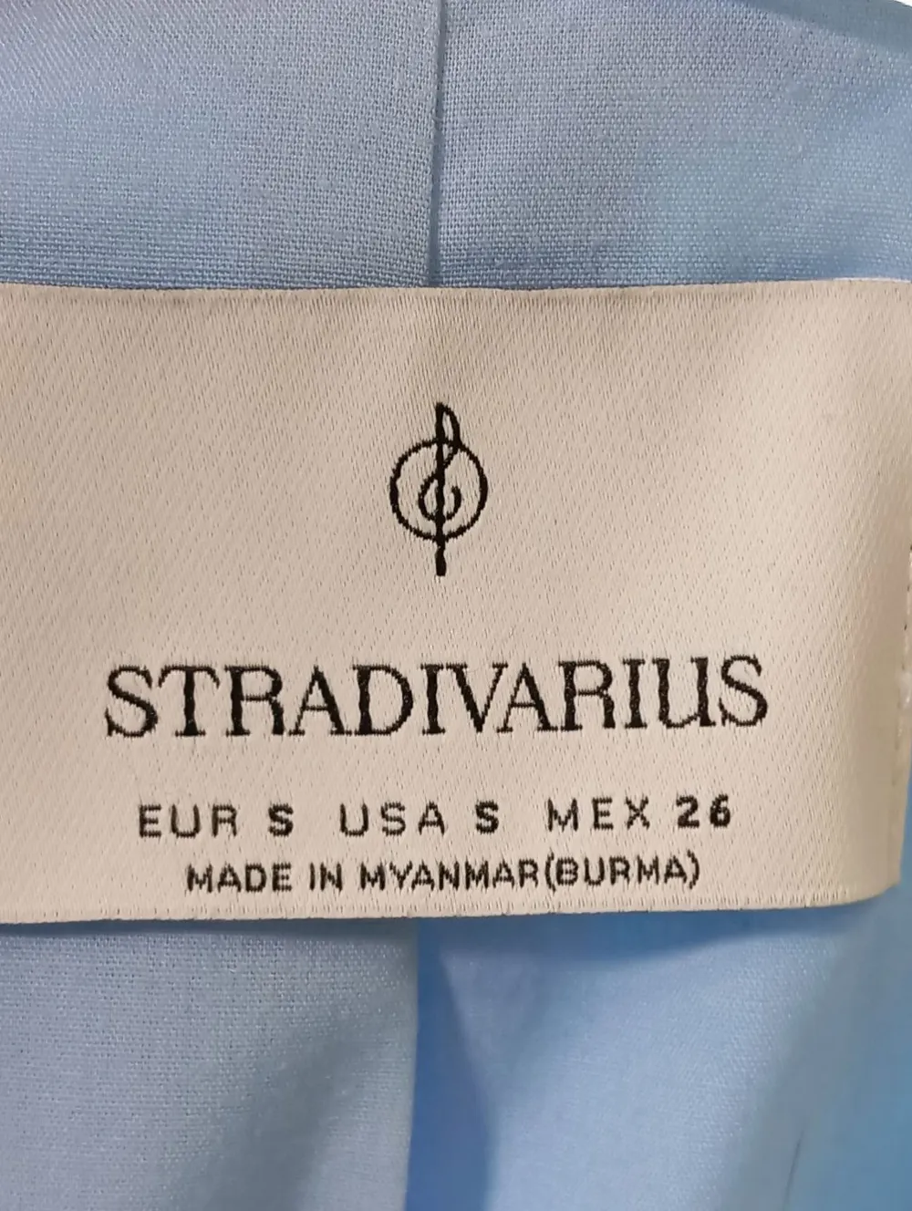 Westen>Stradivarius Strickweste Größe 36 blau