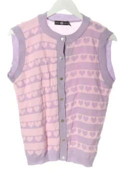 Westen>Daisy Street Strickweste Größe 34 pinklila