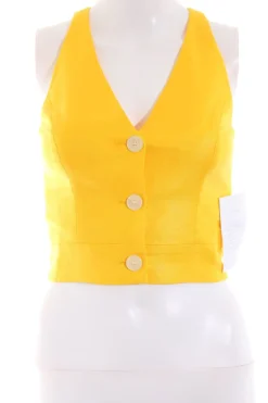 Westen>Ivy & Oak Strickweste Größe 32 gelb