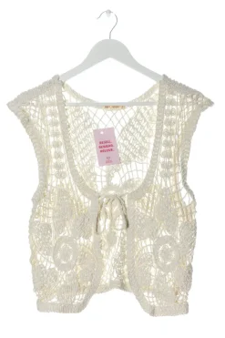 Westen>Pink Berry Paris Strickweste Größe 38 wollweiß