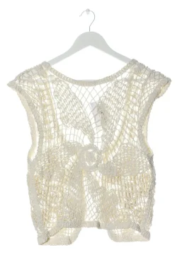 Westen>Pink Berry Paris Strickweste Größe 38 wollweiß