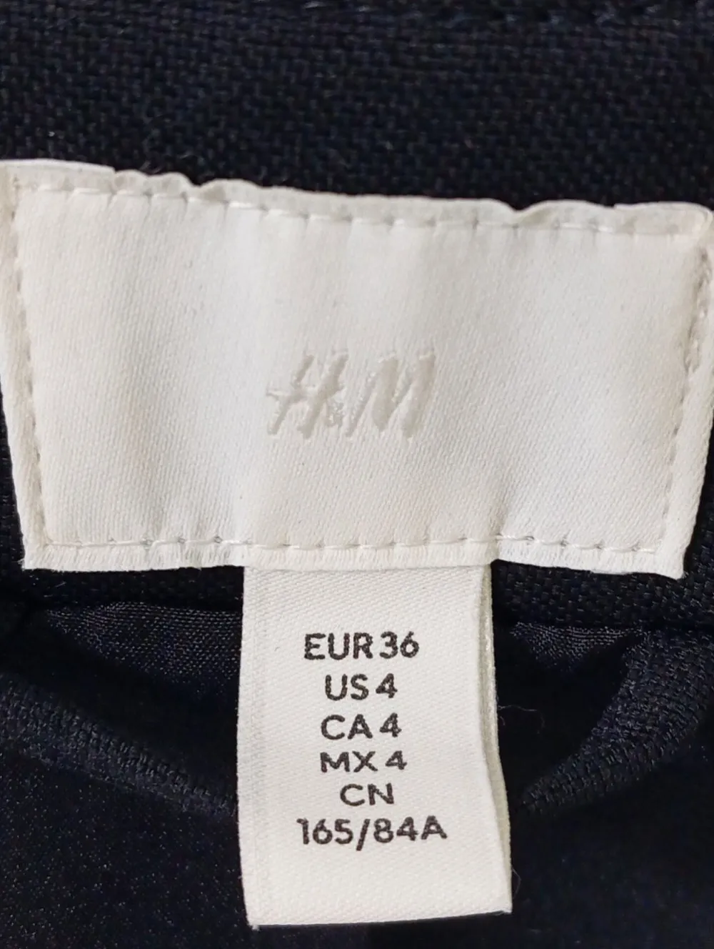 Westen>H&M Strickweste Größe 36 schwarz