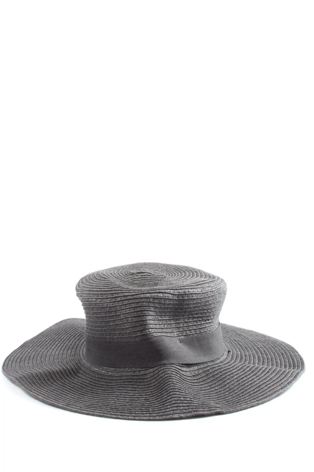 Hüte>H&M Strohhut Größe 56 schwarz