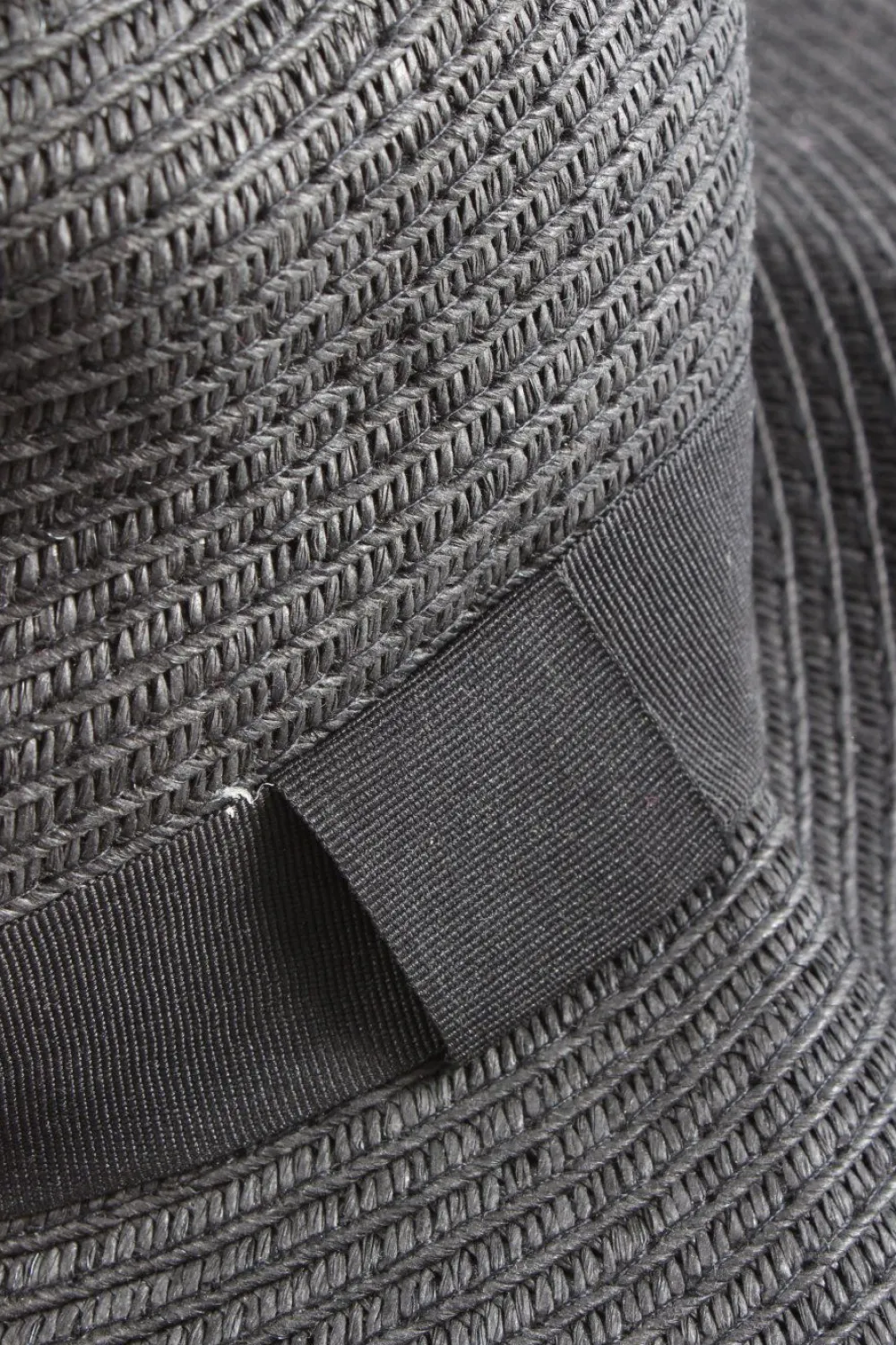 Hüte>H&M Strohhut Größe 56 schwarz