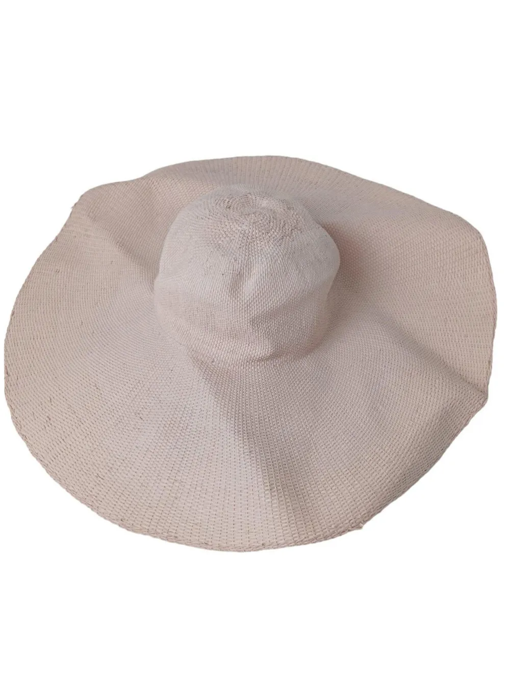 Hüte>H&M Strohhut Größe 54 wollweiß