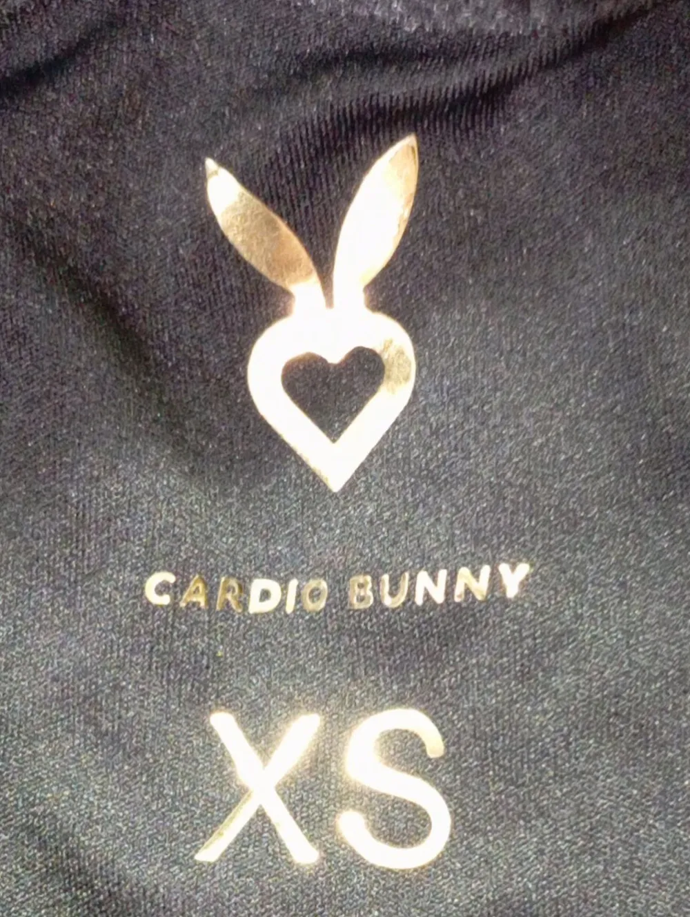 Sweats>Cardio bunny Sweatjacke Größe 34 schwarz