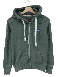 Sweats>Superdry Sweatjacke Größe 34 grün