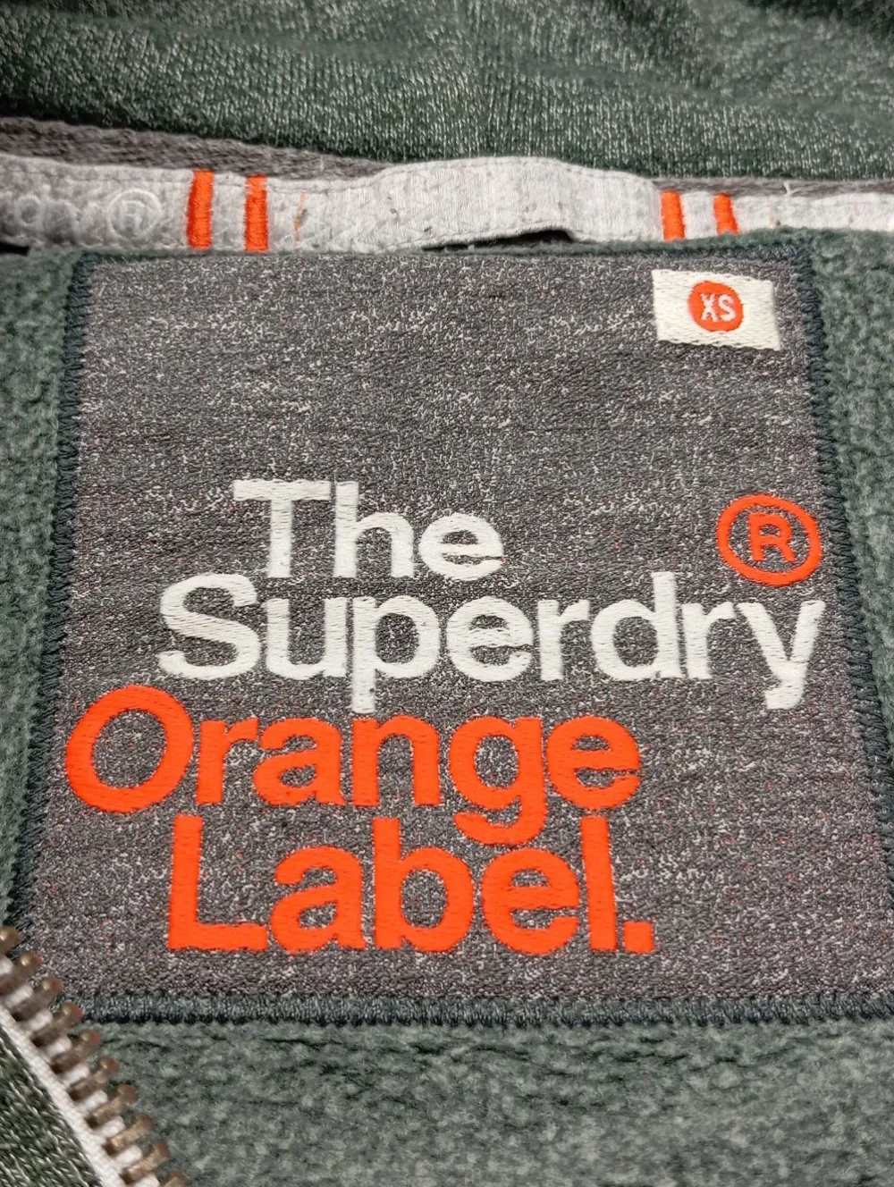 Sweats>Superdry Sweatjacke Größe 34 grün