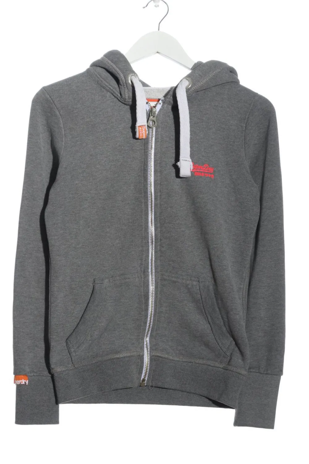 Sweats>Superdry Sweatjacke Größe 36 grau