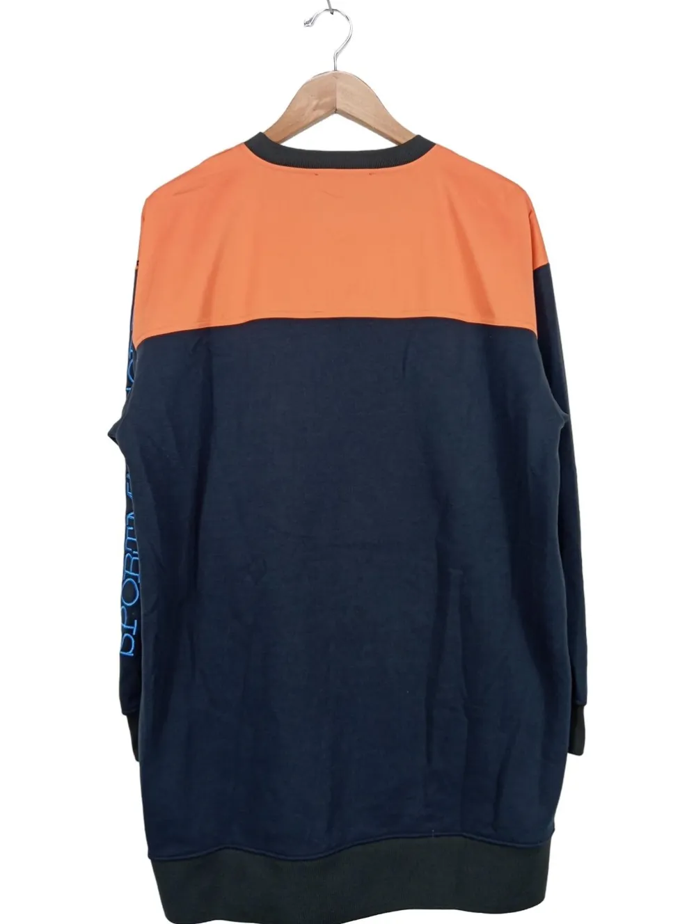 Kleider>Sportmax Code Sweatkleid Größe 38 blauhellorange