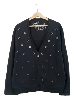 Sweats>Ulla Popken Sweatshirt Größe 50 schwarz