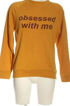 Sweats>Tally Weijl Sweatshirt Größe 38 hellorangebraun