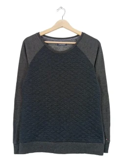 Sweats>Tommy Hilfiger Sweatshirt Größe 40 hellgrauschwarz