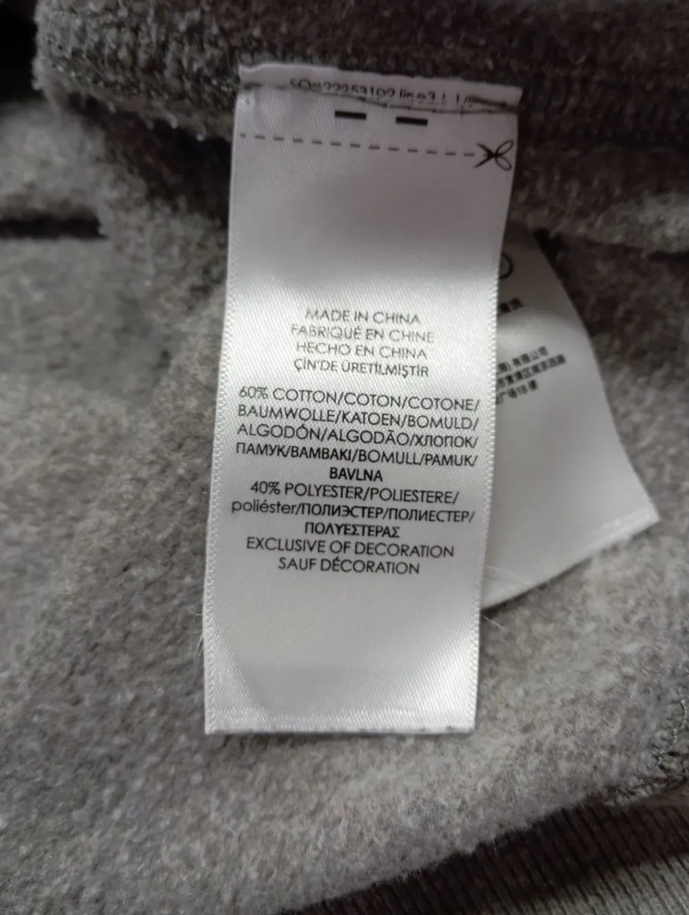 Sweats>Ralph Lauren Sweatshirt Größe 40 hellgrau