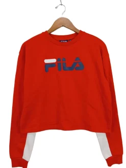 Sweats>Fila Sweatshirt Größe 38 rotweiß