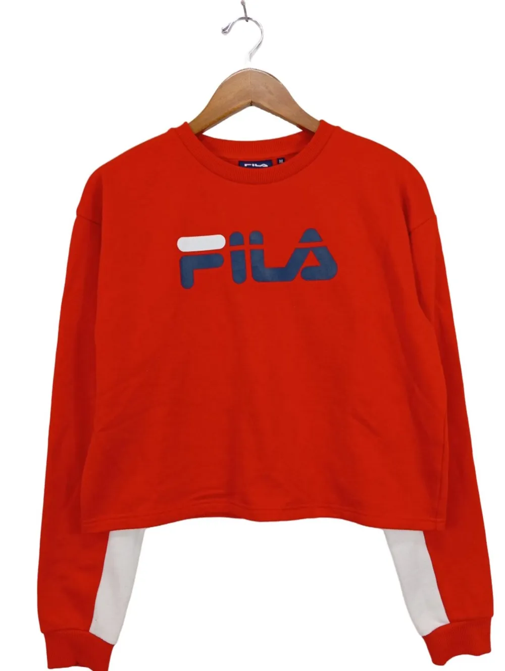 Sweats>Fila Sweatshirt Größe 38 rotweiß