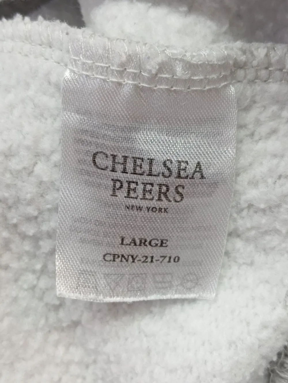 Sweats>Chelsea Peers Sweatshirt Größe 40 hellgrau