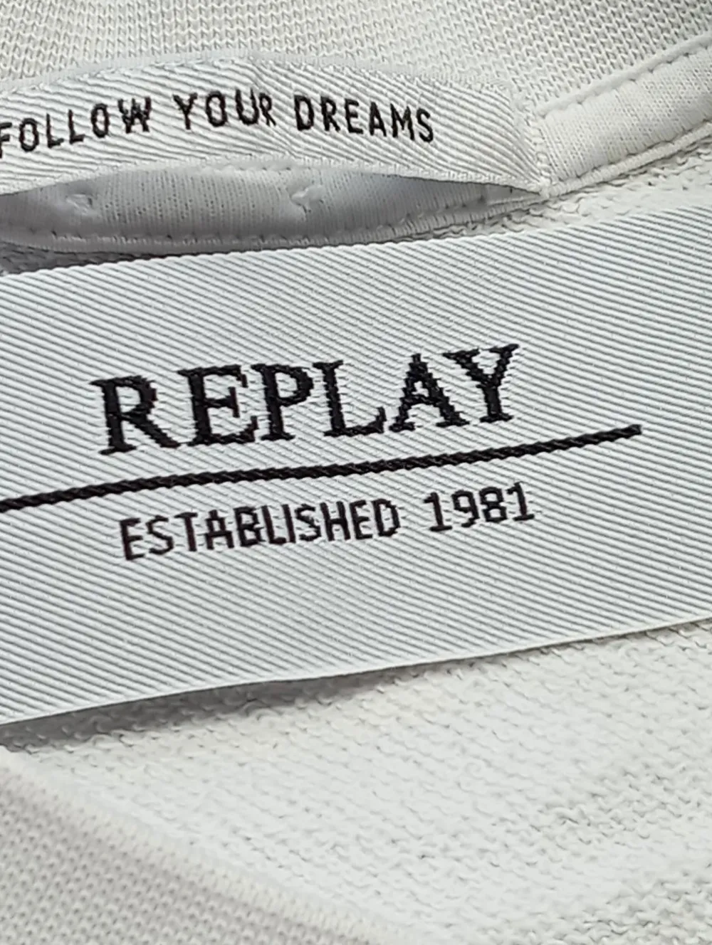 Sweats>Replay Sweatshirt Größe 42 weiß