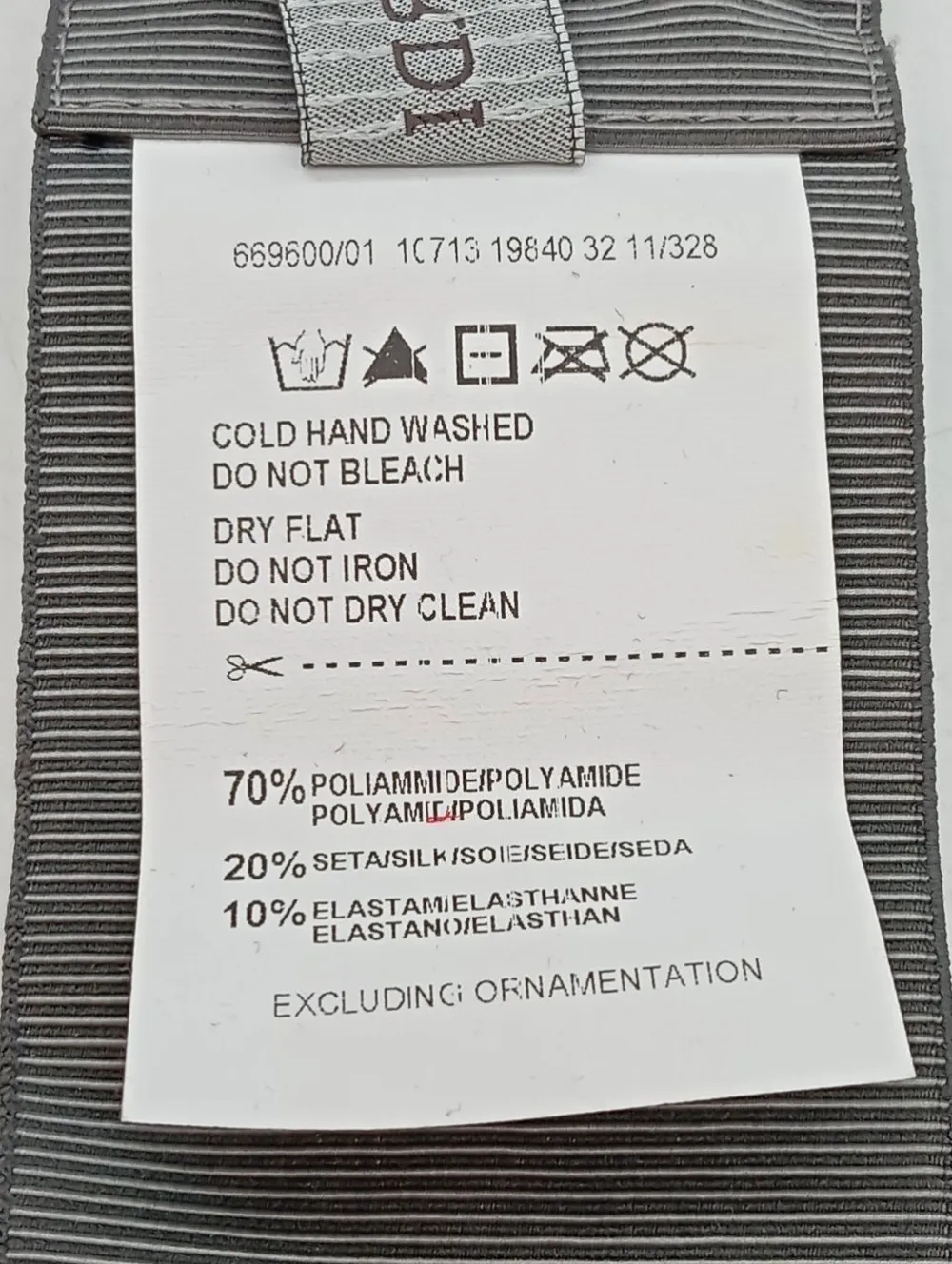 Gürtel>Trussardi Taillengürtel schwarzhellgrau