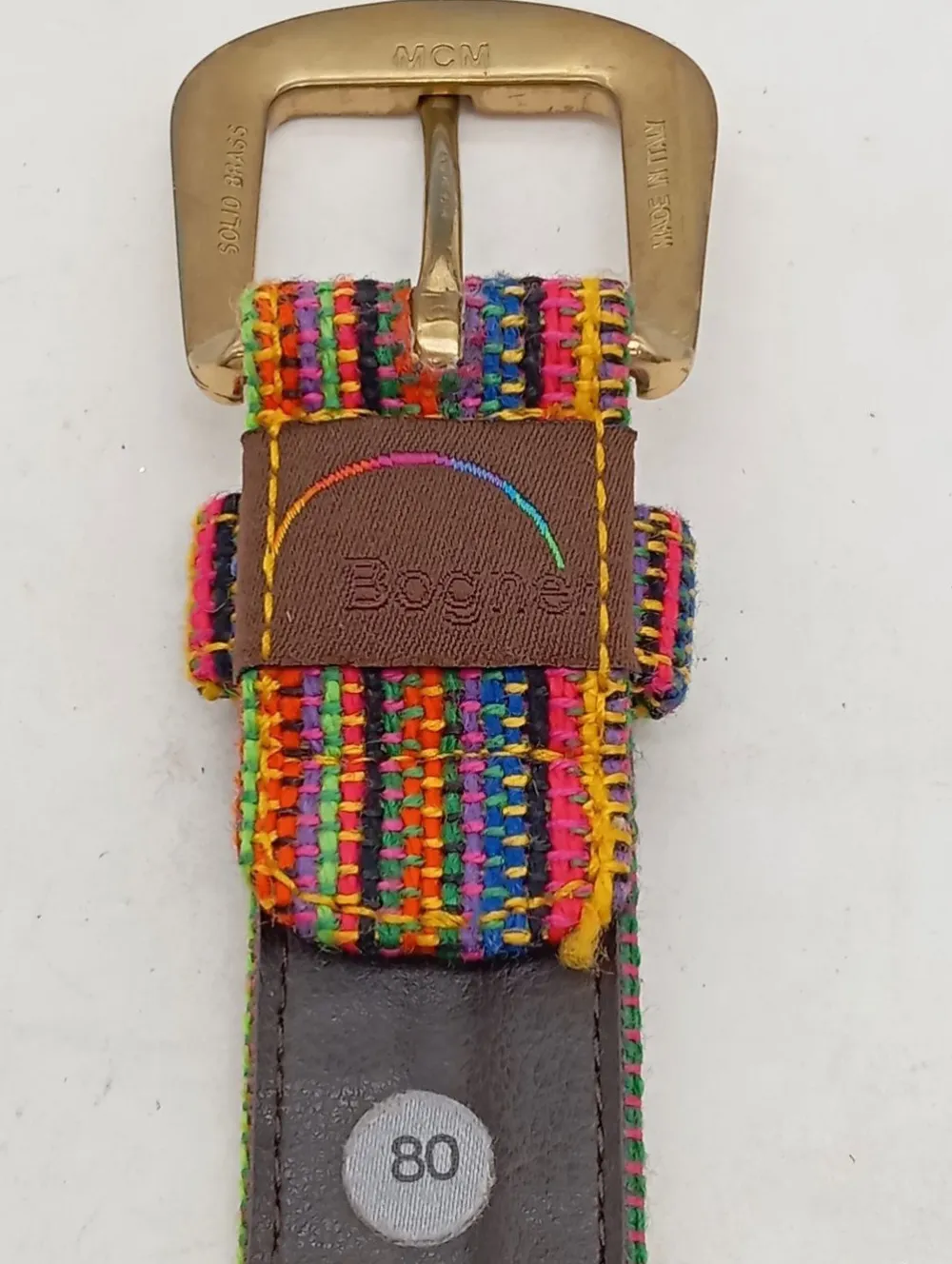 Gürtel>Bogner Taillengürtel Größe 80