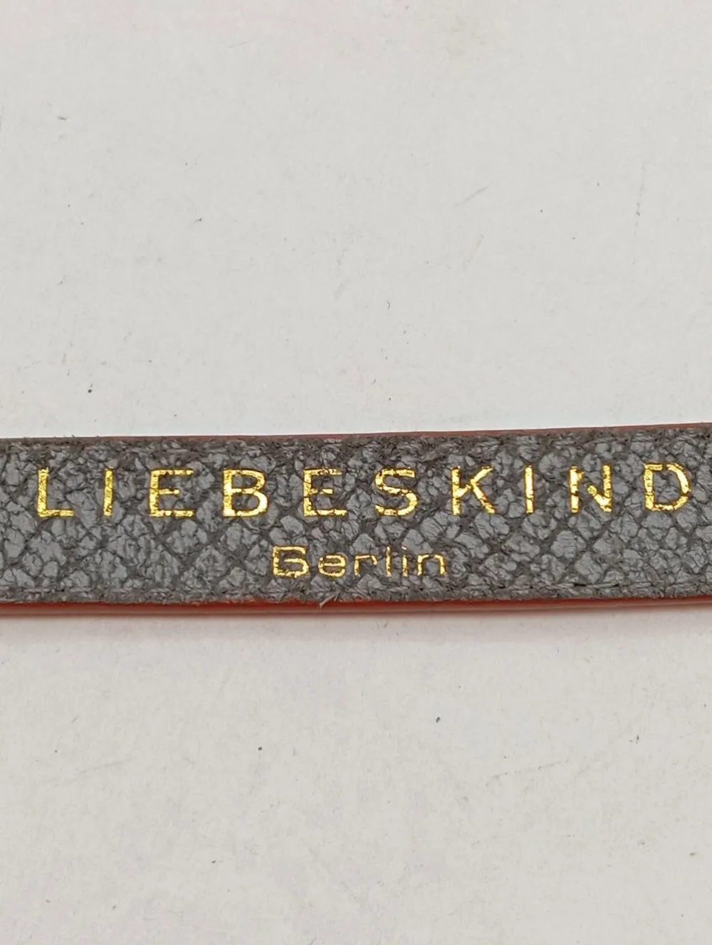 Gürtel>Liebeskind Berlin Taillengürtel Größe 85 hellgrau