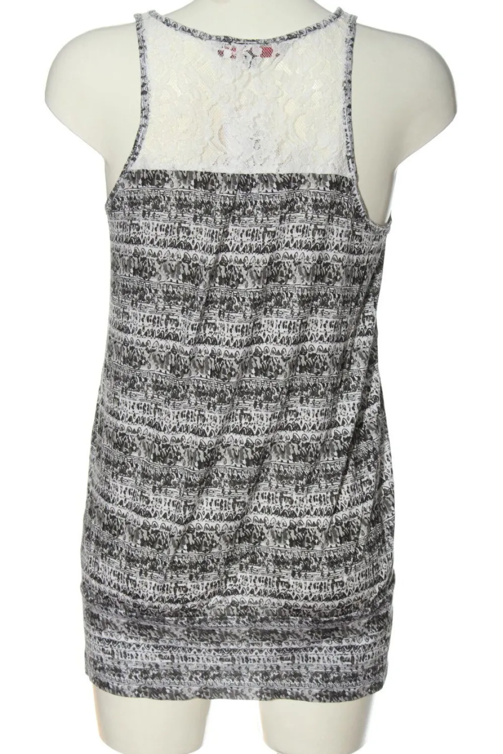 Tops>Tom Tailor Denim Tanktop Größe 36 schwarzweiß