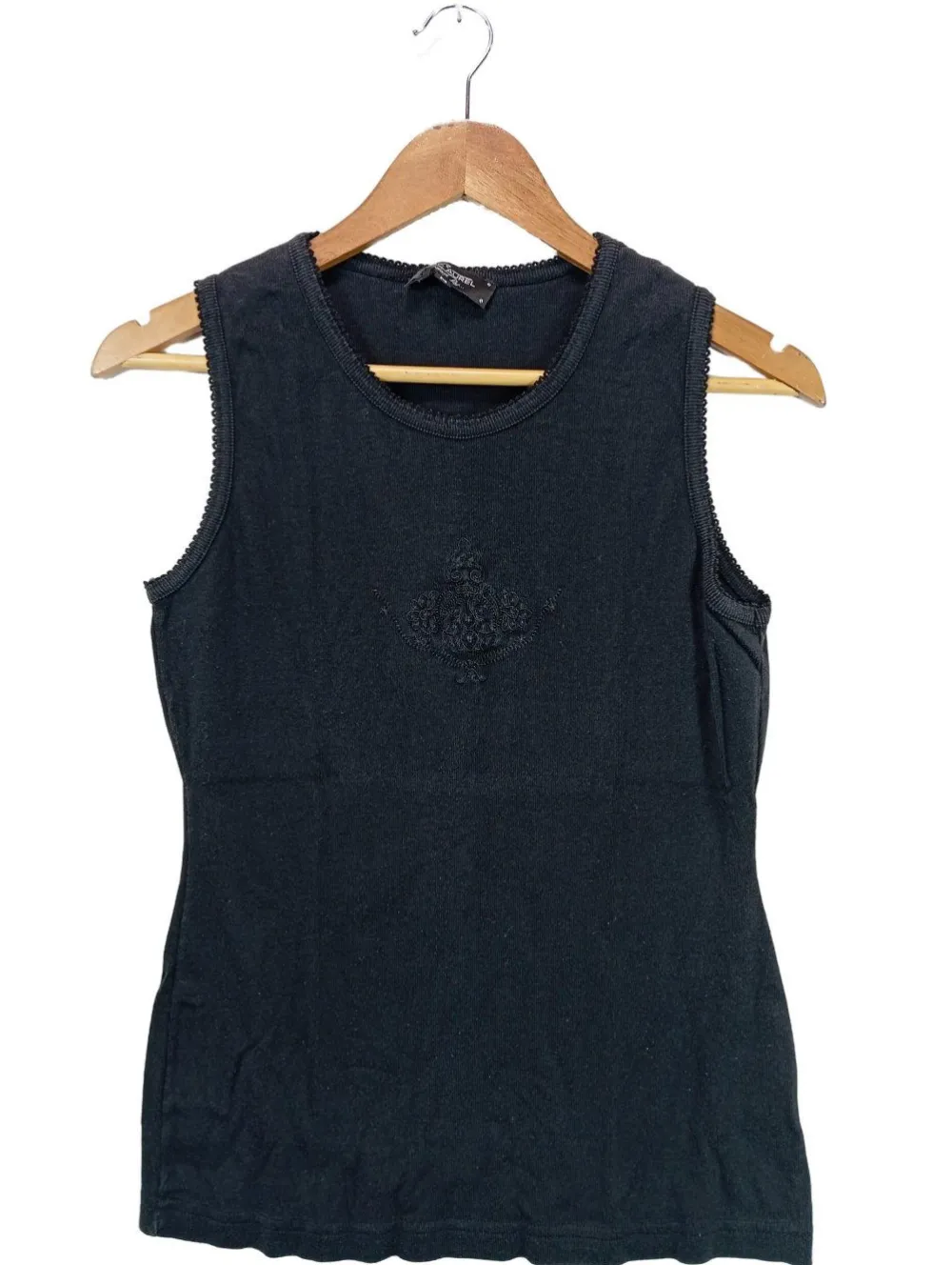 Tops>Marc Aurel Tanktop Größe 38 schwarz