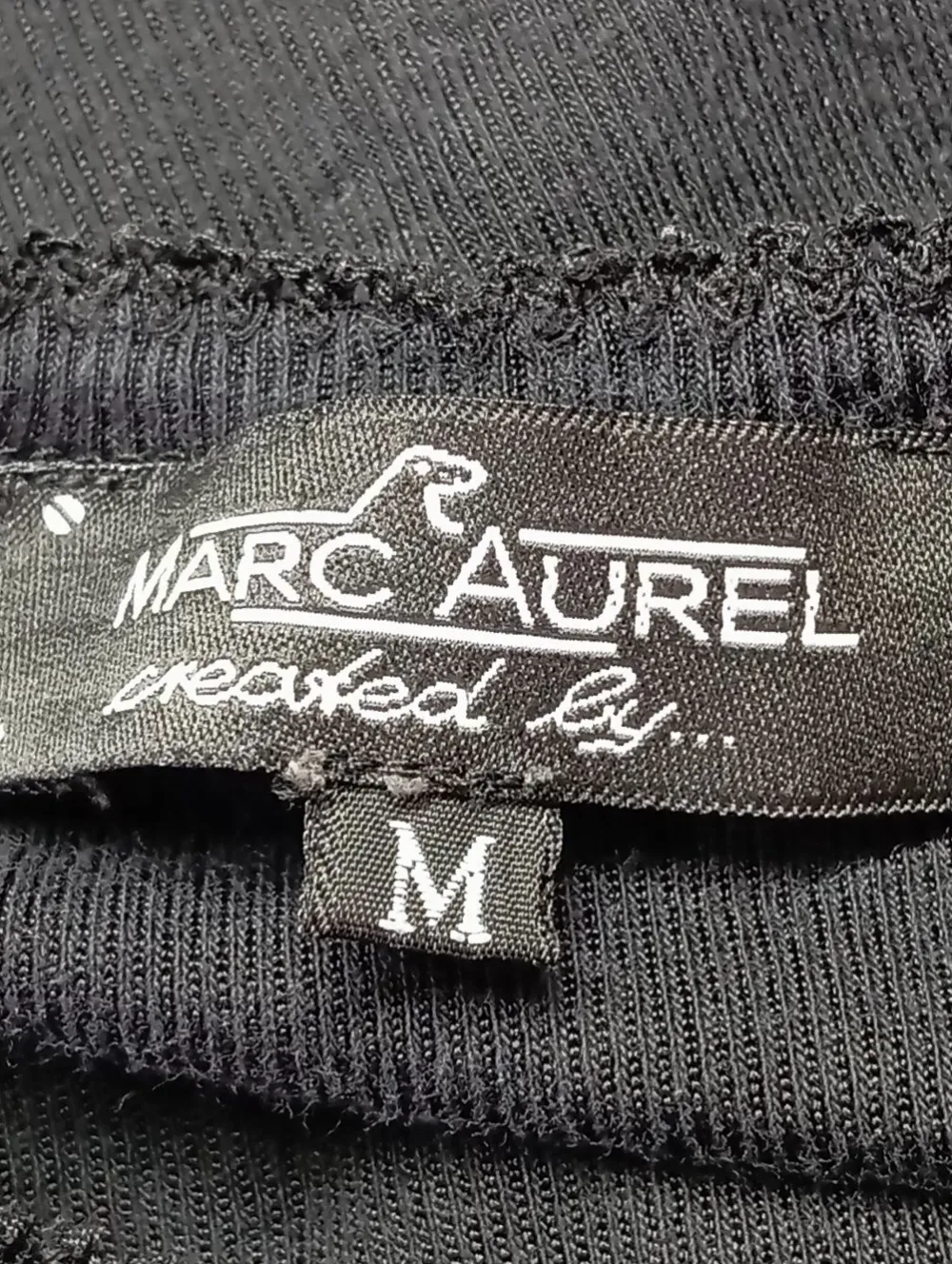 Tops>Marc Aurel Tanktop Größe 38 schwarz