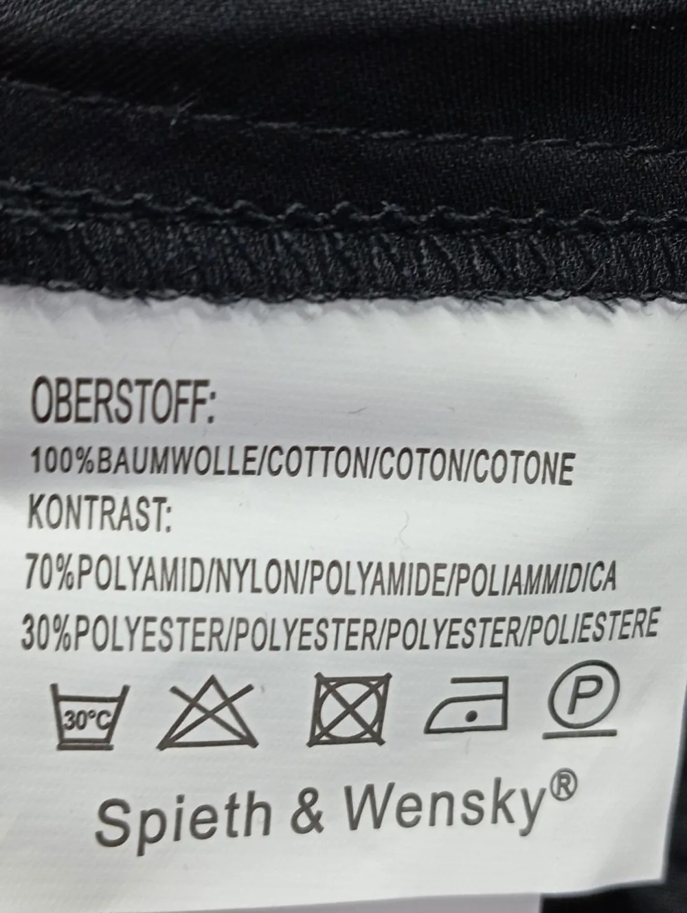 Trachtenmode>Spieth & Wensky Trachtenbluse Größe 46 schwarz