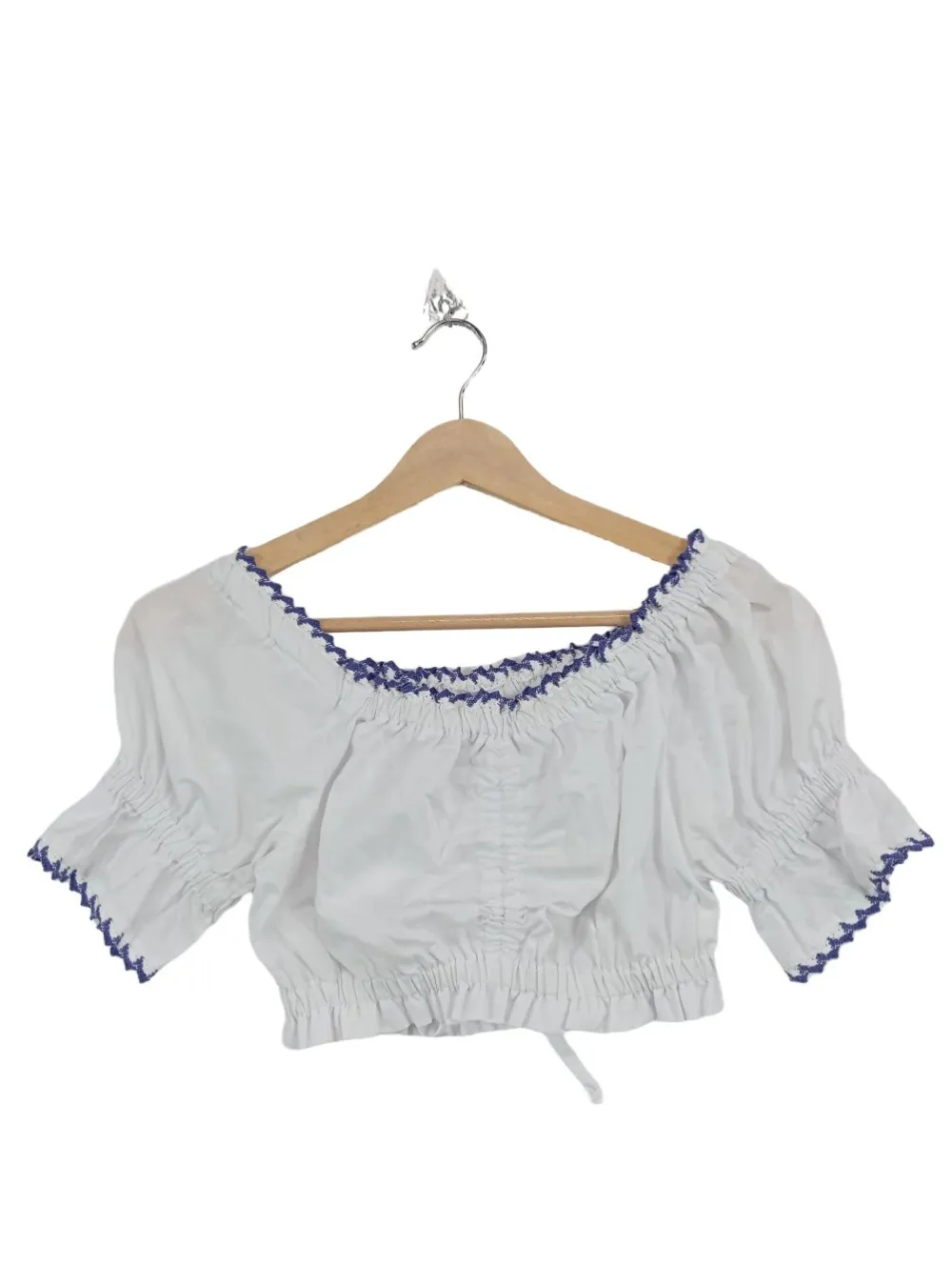 Trachtenmode>Busserl Trachten Trachtenbluse Größe 36 weiß