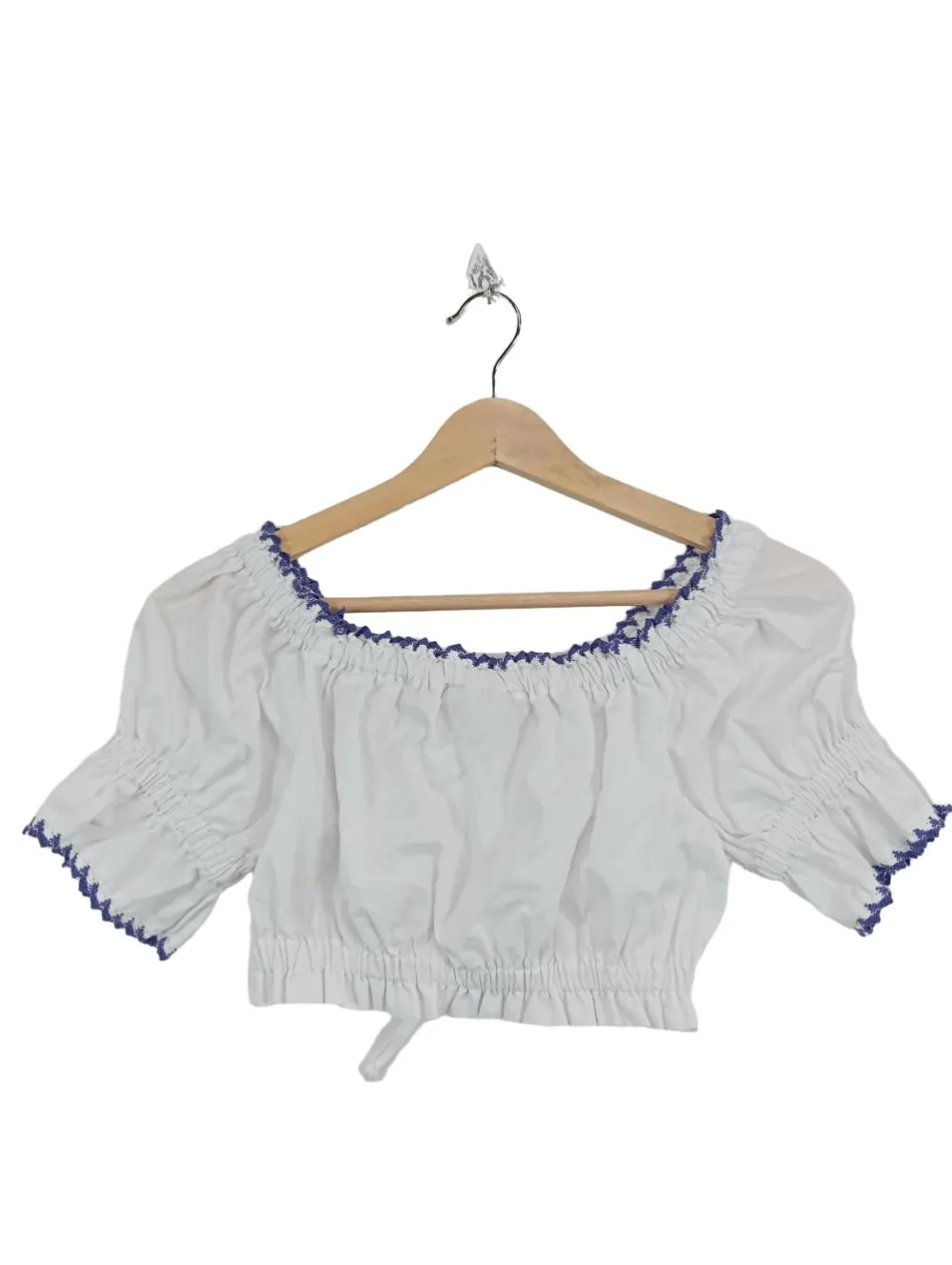 Trachtenmode>Busserl Trachten Trachtenbluse Größe 36 weiß