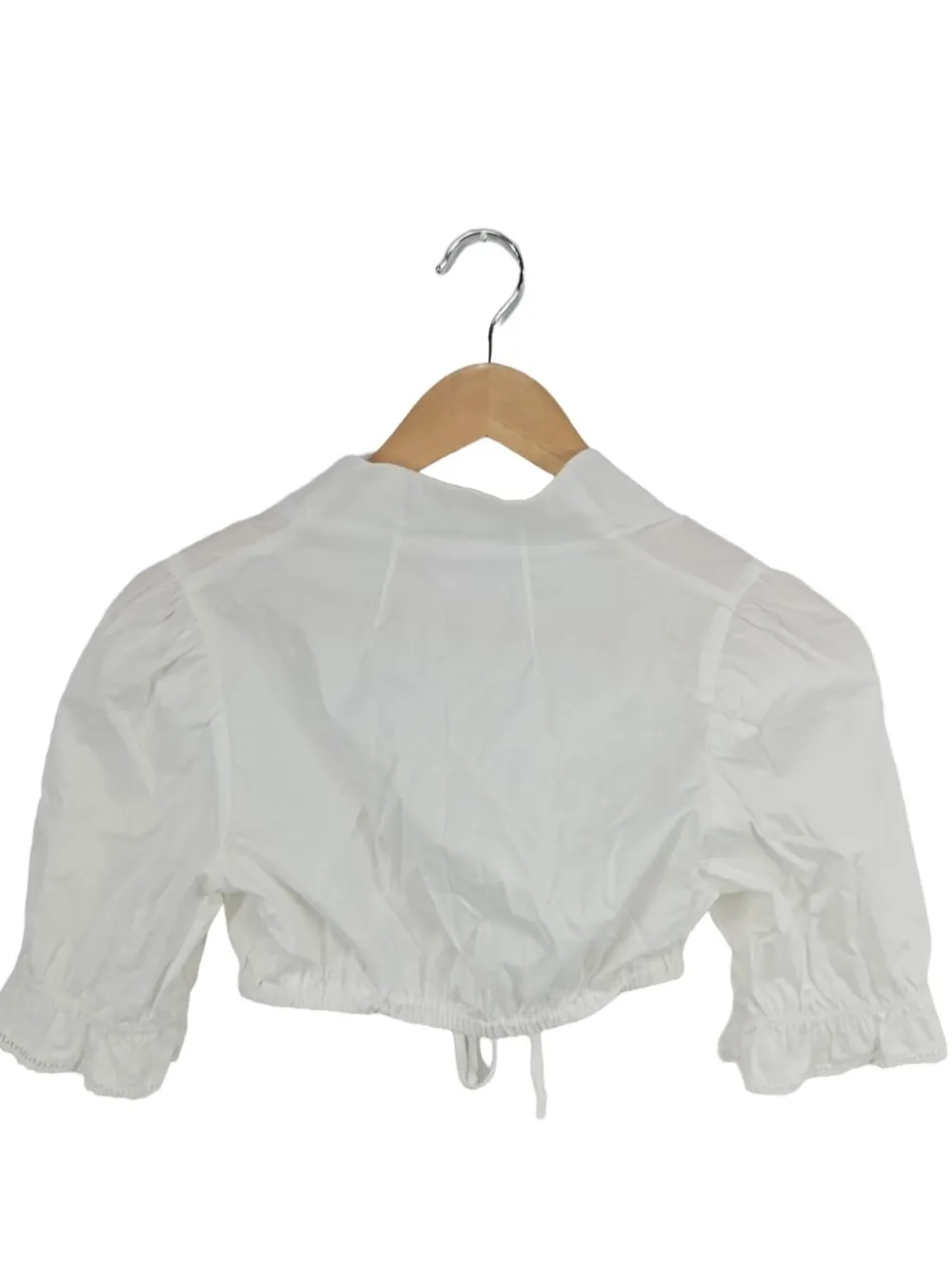 Trachtenmode>Spieth & Wensky Trachtenbluse Größe 32 weiß