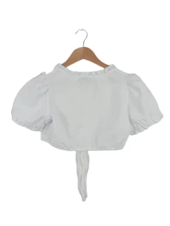 Trachtenmode>Wiesnku00f6nig Trachtenbluse Größe 36 weiß