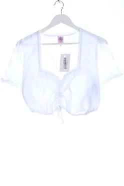 Trachtenmode>Trachtenmoden Riehl Trachtenbluse Größe 46 weiß