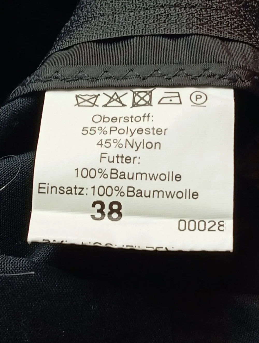 Trachtenmode>H.Moser Trachtenbluse Größe 38 schwarz