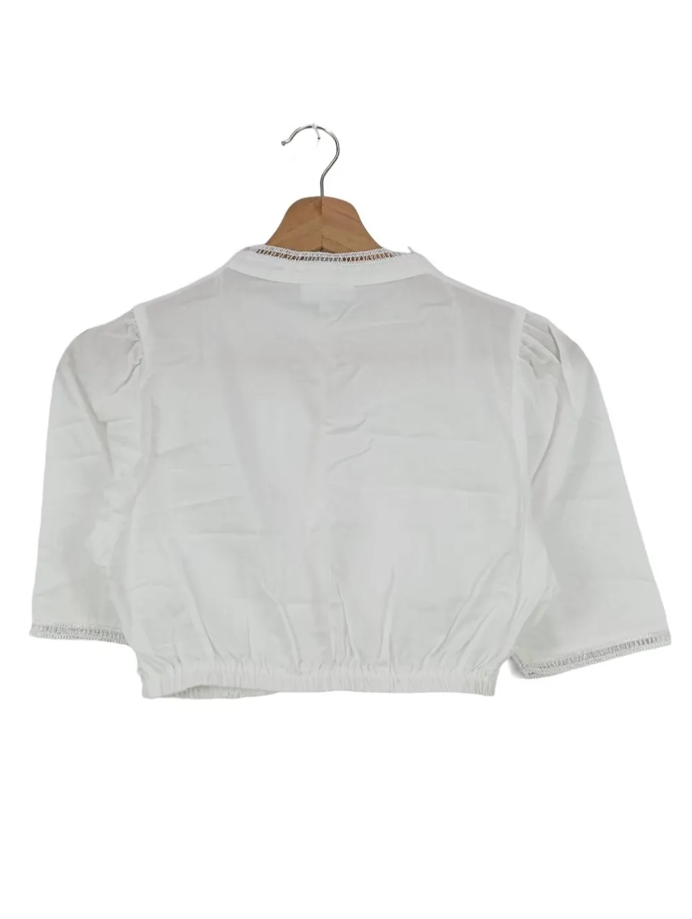 Trachtenmode>Stockerpoint Trachtenbluse Größe 32 weiß
