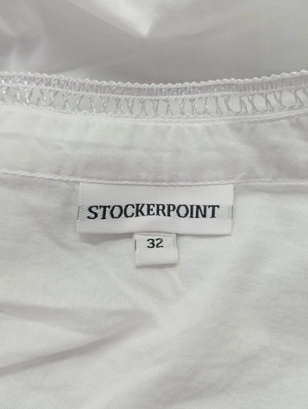 Trachtenmode>Stockerpoint Trachtenbluse Größe 32 weiß