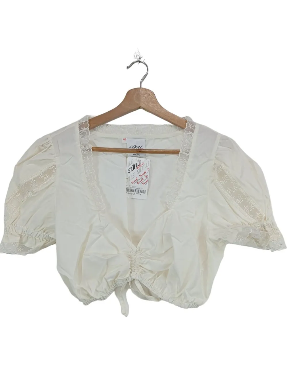 Trachtenbluse Größe 46-Stu00fctzle Clearance