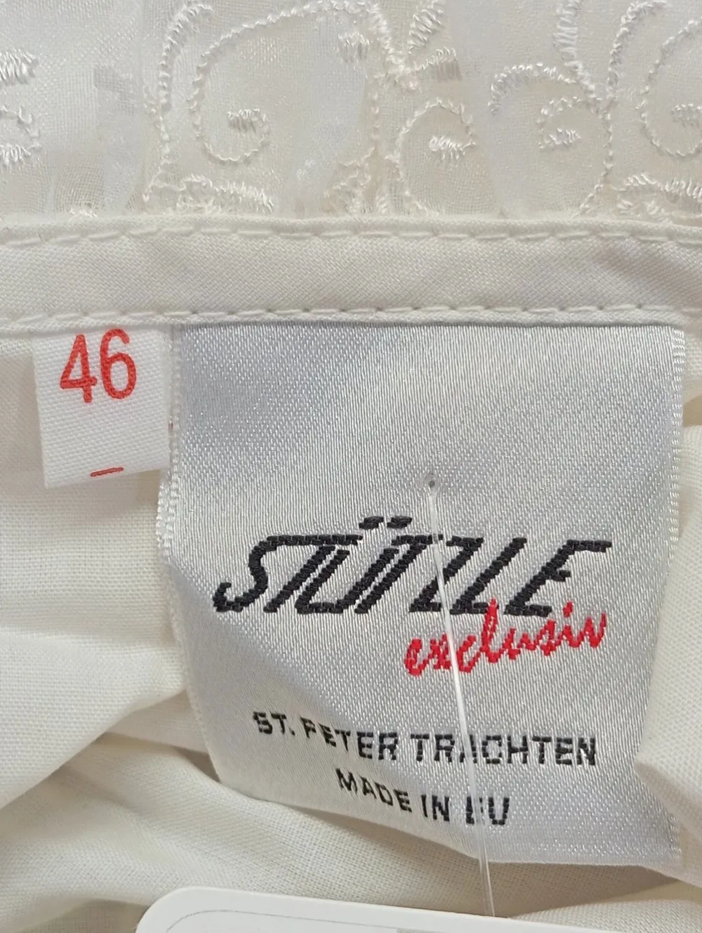 Trachtenbluse Größe 46-Stu00fctzle Clearance