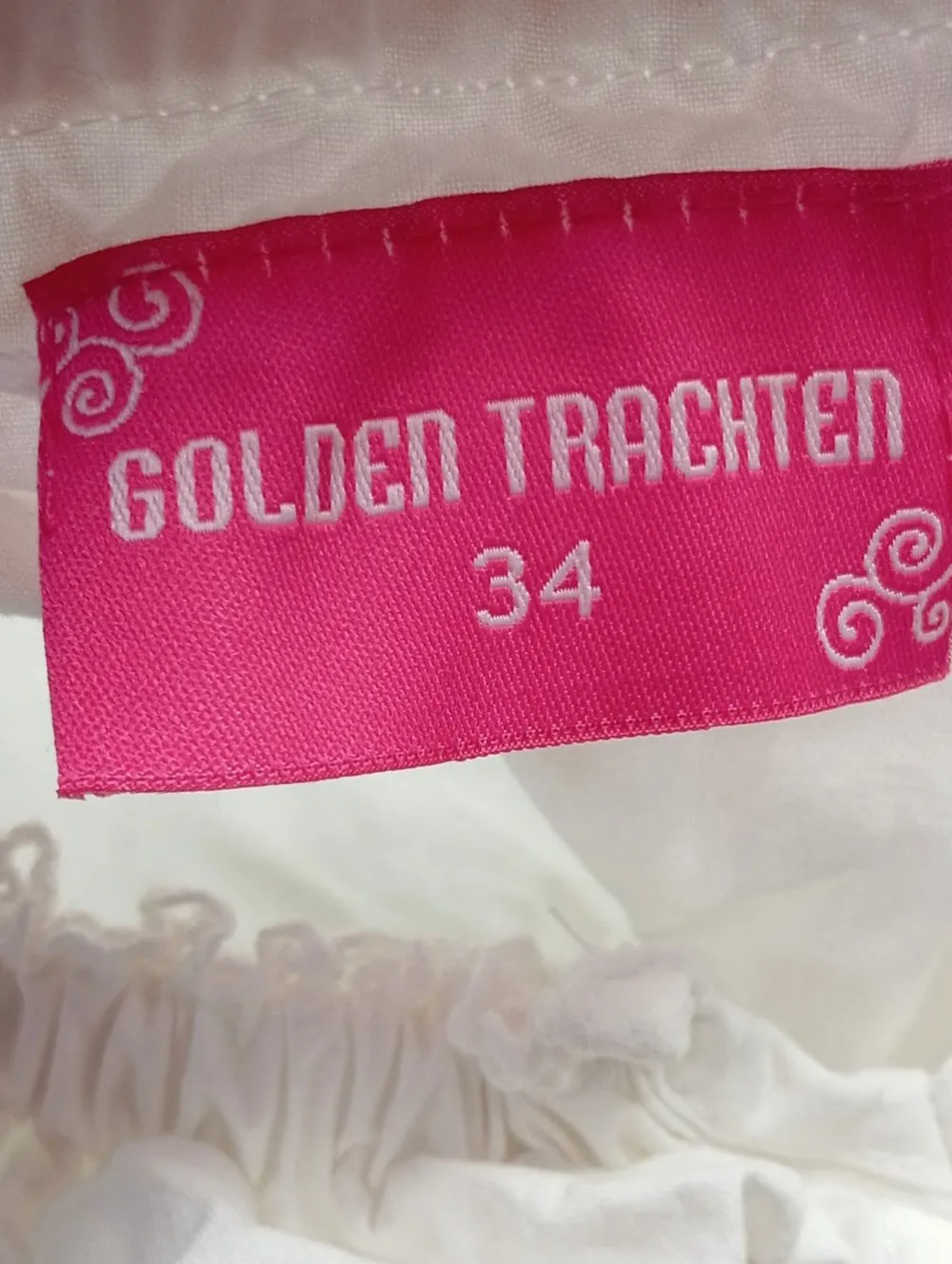 Trachtenbluse Größe 34-Golden Trachten