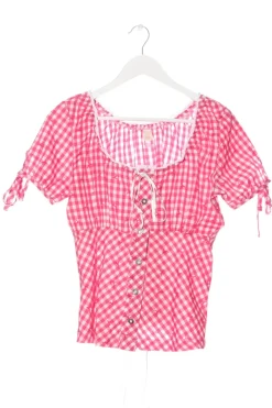 Trachtenmode>Birkhahn Trachtenbluse Größe 40 weißrot