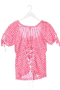 Trachtenmode>Birkhahn Trachtenbluse Größe 40 weißrot