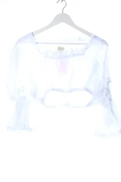 Trachtenmode>Oscartrachten Trachtenbluse Größe 46 weiß