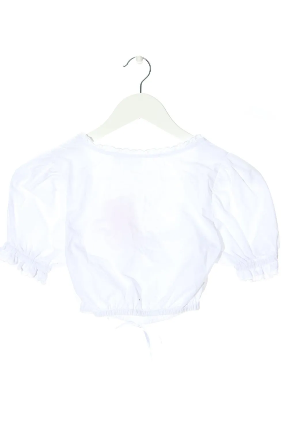 Trachtenmode> Trachtenbluse Größe 34 weiß