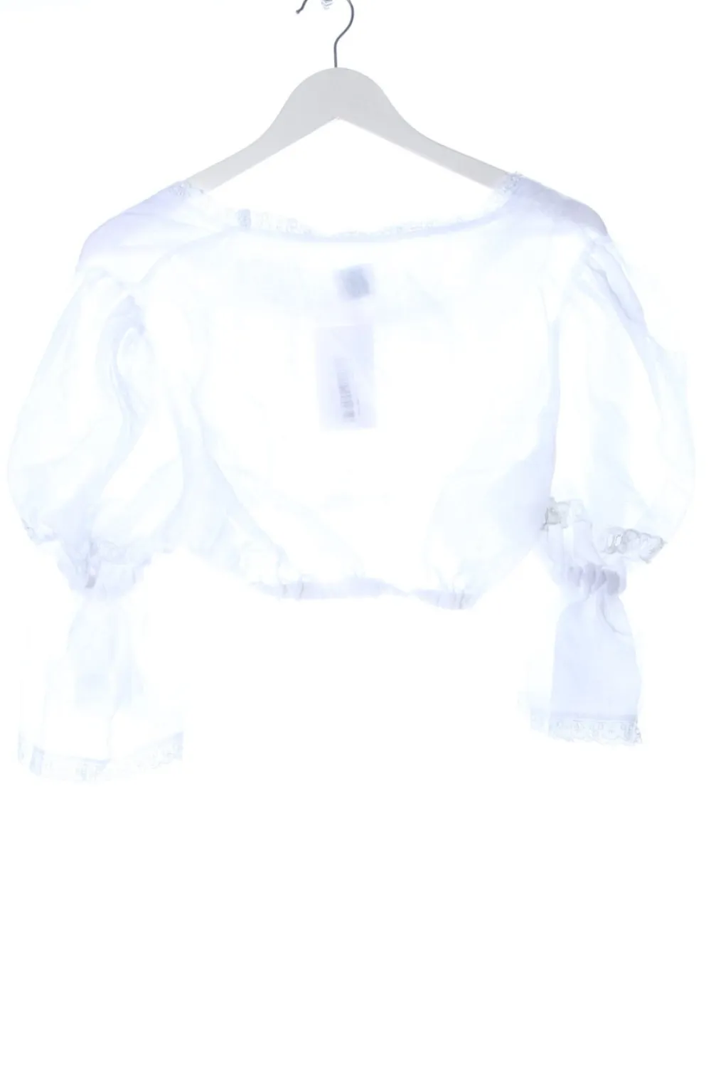 Trachtenmode>Oscartrachten Trachtenbluse Größe 46 weiß