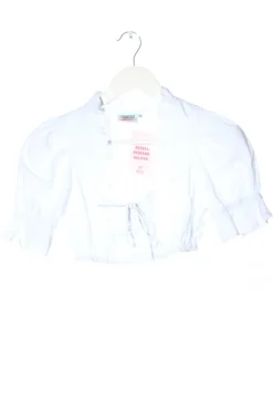 Trachtenmode>Country Line Trachtenbluse Größe 32 weiß