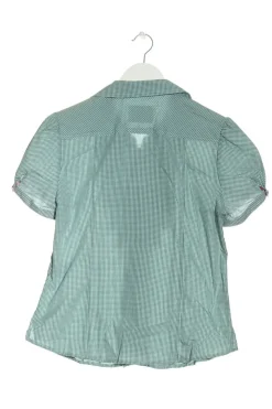 Trachtenmode>Country Line Trachtenhemd Größe 38 grünweiß