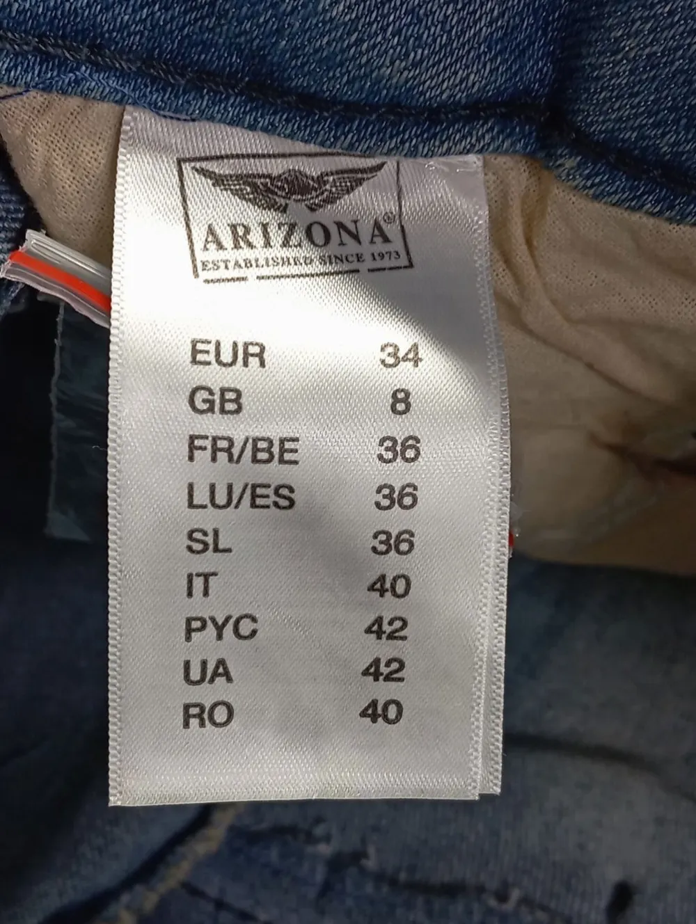 Trachtenmode>Arizona Trachtenhose Größe 34 blau